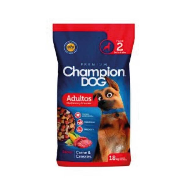 CHAMPION DOG ADULTO SABOR CARNE 18 K