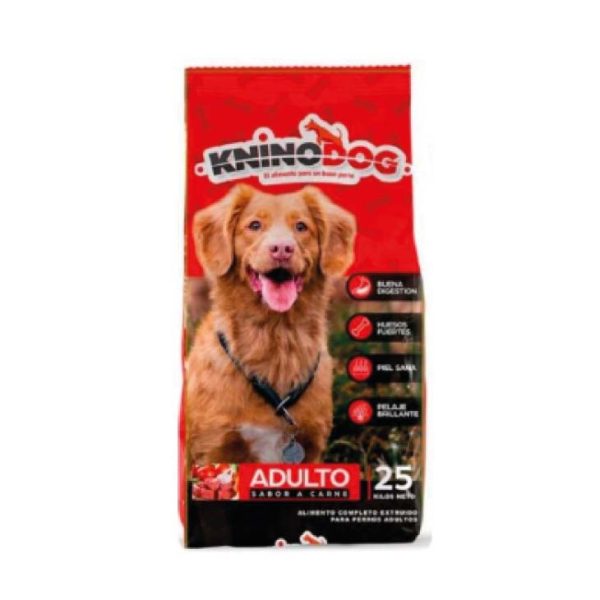 KNINO DOG ADULTO SABOR CARNE 25 K