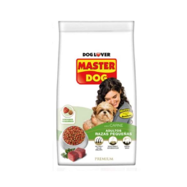 MASTER DOG ADULTO RAZAS PEQUEÑAS SABOR CARNE 18 K