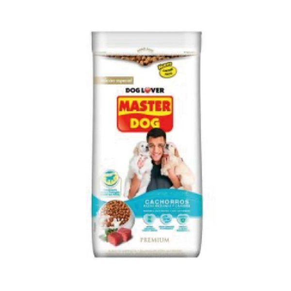 MASTER DOG CACHORRO SABOR CARNE Y LECHE 18 K