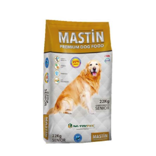 MASTIN ADULTO SENIOR SABOR CARNE 22 K